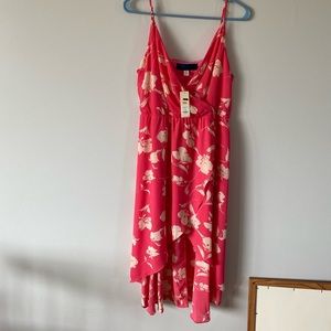NWT Faux wrap floral dress